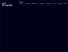 Tablet Screenshot of carsolfruit.cl